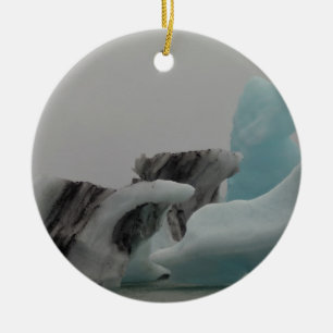 Iceberg formations ceramic tree decoration