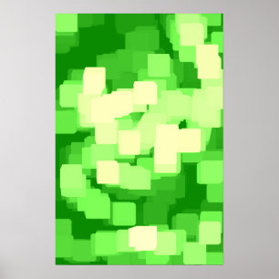 "Iceberg"  Geometric Art Poster