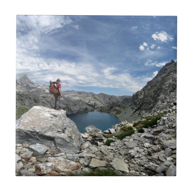Iceberg Lake - Ansel Adams Wilderness - Sierra Tile (Front)