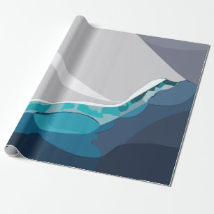 Iceberg Ocean  Wrapping Paper