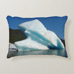 Iceberg on Mendenhall Lake in Alaska Decorative Cushion