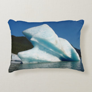 Iceberg on Mendenhall Lake in Alaska Decorative Cushion