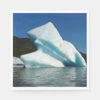Iceberg on Mendenhall Lake in Alaska Napkin