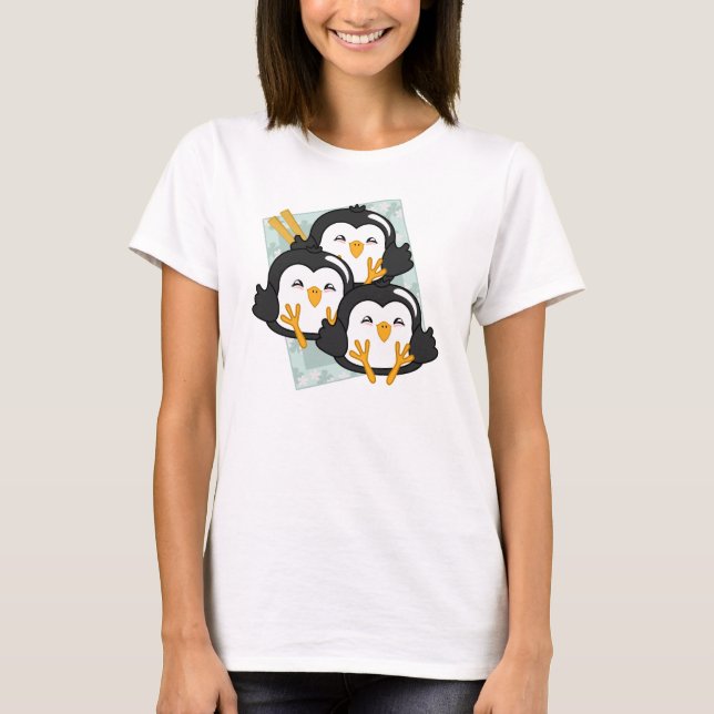 Iceberg Penguin Dumplings Platter T-Shirt (Front)