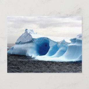 Iceberg Sculpture Postcard