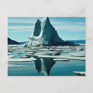 Iceberg, Slidre Fiord, Eureka Weather Station, NWT Postcard