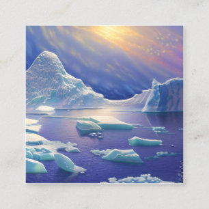 Iceberg Square Business Card