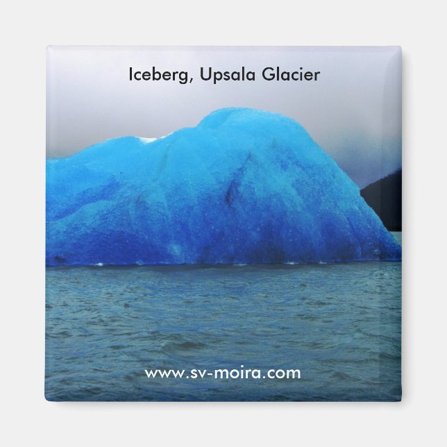 Iceberg, Upsala Glacier, Lago Argentina Magnet (Front)
