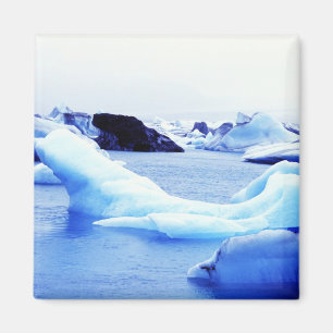 Icebergs at Jokulsarlon Lagoon Magnet