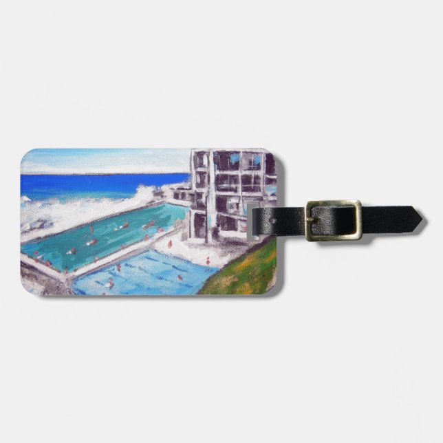 Icebergs Bondi Luggage Tag (Front Horizontal)
