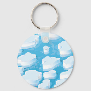 Icebergs Key Ring