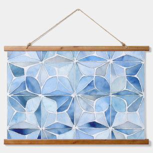Icebound Fantasy Realm Winter Hanging Tapestry