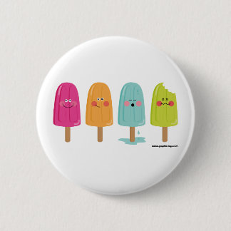 icecream buttom 6 cm round badge