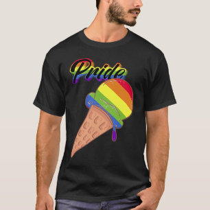 Icecream Love LGBT Gay Pride Month LGBTQ T-Shirt