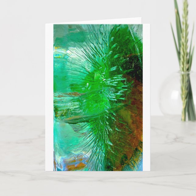 Iced Blossoms,  Card (Front)