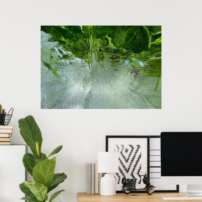 Iced Blossoms,  Poster (Home Office)