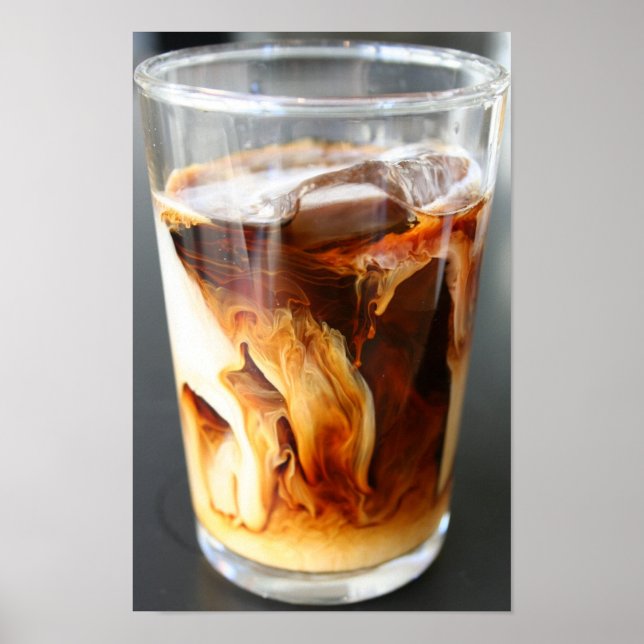 iced coffee - 11x17 poster (Front)
