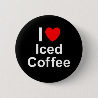 Iced Coffee 6 Cm Round Badge