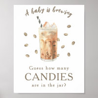 Iced Coffee - How many candies are in the jar