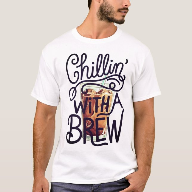  Iced Coffee Lover T-Shirt (Front)