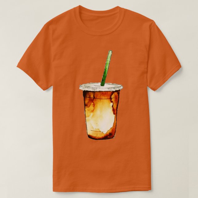 Iced Coffee    T-Shirt (Design Front)