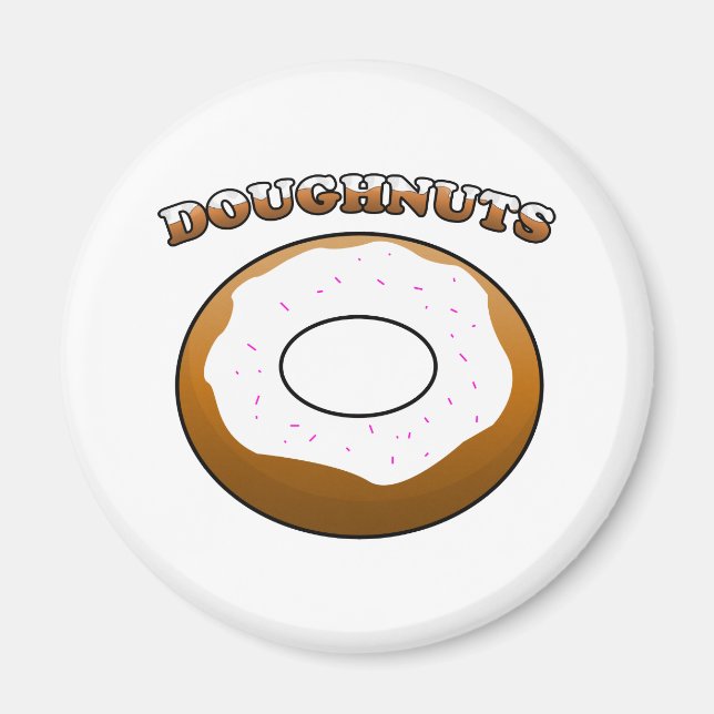 Iced Doughnut Magnet (Front)