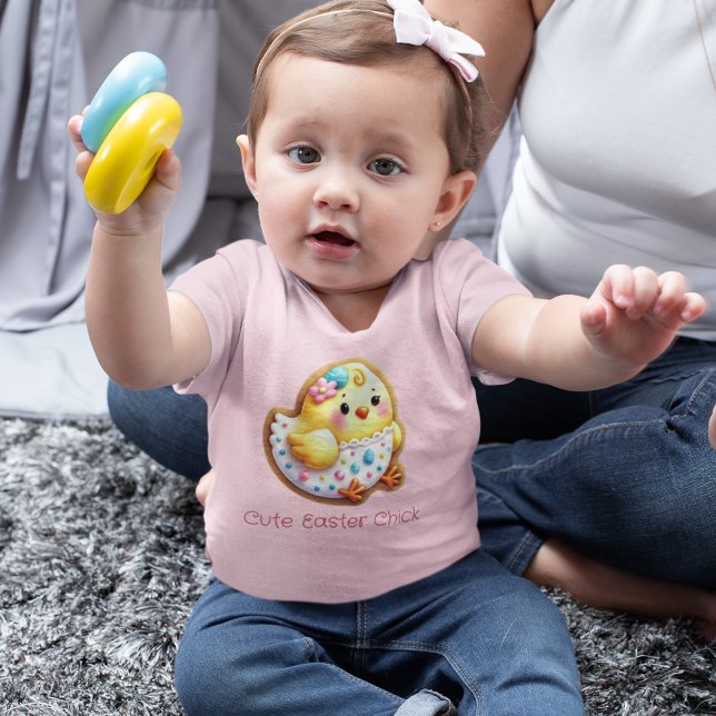Iced Easter Chick Cookie Toddler T-Shirt (Creator Uploaded)
