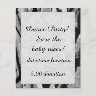 Iced Rose Branches Flyer