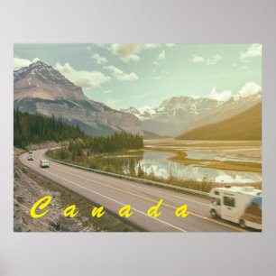 Icefield Parkway, Canada Poster