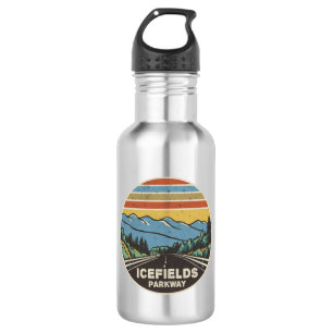Icefields Parkway Alberta Canada Mountains 532 Ml Water Bottle