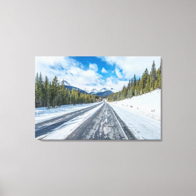 Icefields Parkway Canvas Print (Front)