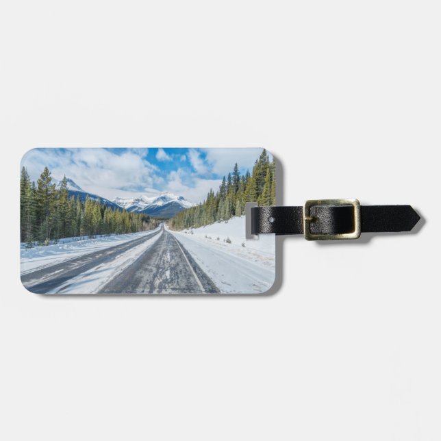 Icefields Parkway Luggage Tag (Front Horizontal)