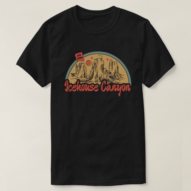 Icehouse Canyon, Arizona T-Shirt (Design Front)