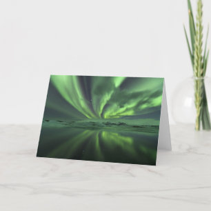 Iceland Aurora. The Northern Lights Card