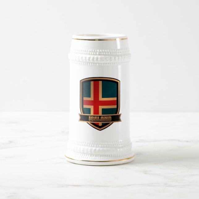 Iceland Beer Stein (Center)