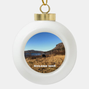 Iceland - Ceramic Ornament