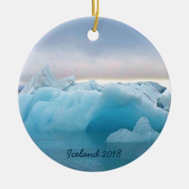 Iceland - Christmas ornament (Front)
