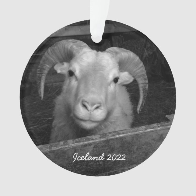 Iceland - Christmas ornament (Front)