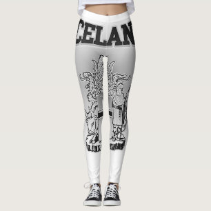 Iceland Coat of Arms Leggings