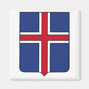 Iceland Coat of Arms Magnet