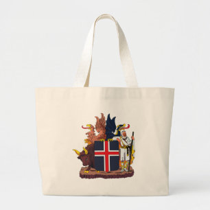 Iceland Coat of Arms Tote Bag