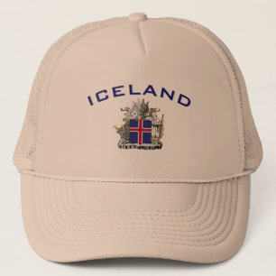 Iceland Coat of Arms Trucker Hat