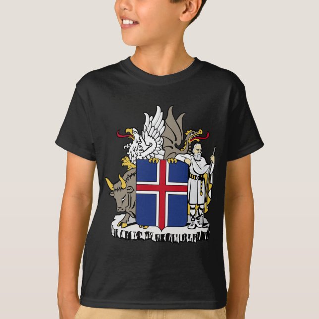 iceland emblem T-Shirt (Front)
