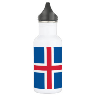 Iceland Flag 532 Ml Water Bottle