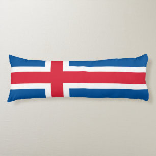 Iceland Flag Body Cushion