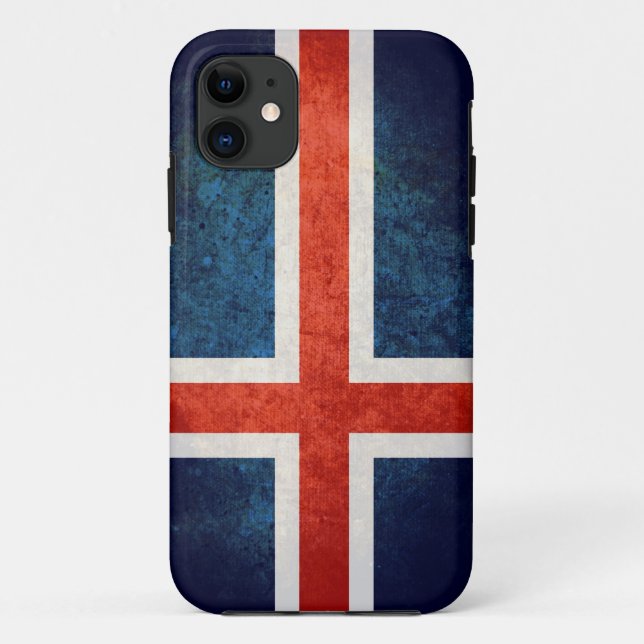 Iceland Flag Case-Mate iPhone Case (Back)
