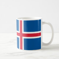 Iceland Flag Ceramic Mug
