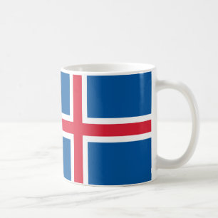 Iceland Flag Ceramic Mug
