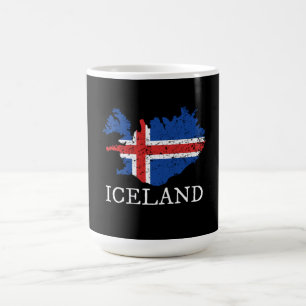 Iceland Flag Coffee Mug
