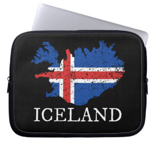 Iceland Flag Laptop Sleeve